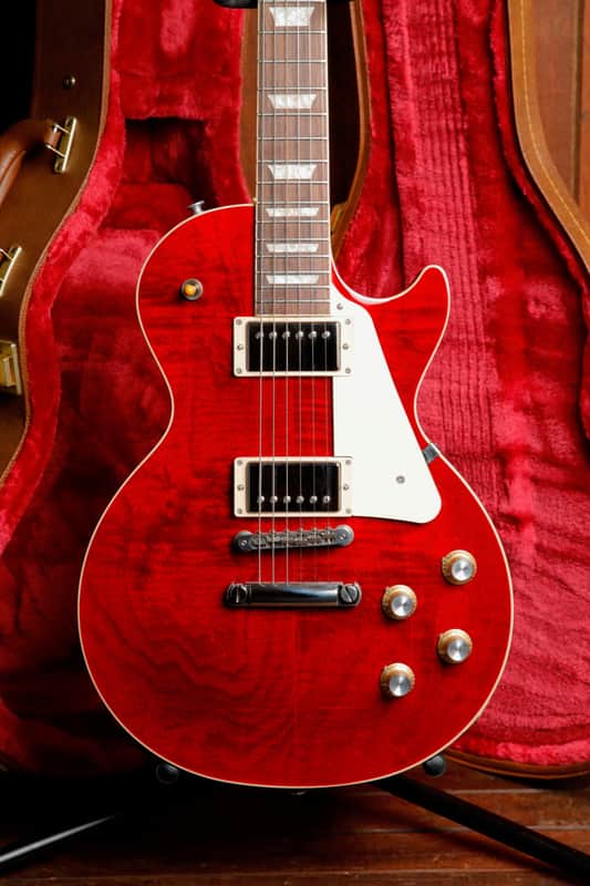 Gibson Les Paul Standard '50s Figured Top '60s Cherry Electric Guitar Pre-Owned