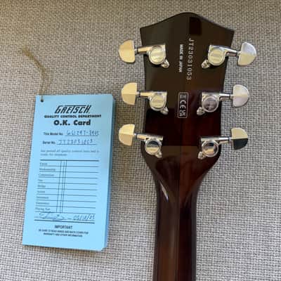 Gretsch G6129T-89 Vintage Select '89 Sparkle Jet with Bigsby 2023 - Silver Sparkle image 8