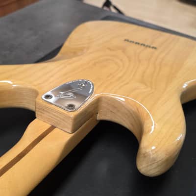 1977 Fender Stratocaster Hardtail Natural Ash Vintage 70s American USA Strat HT Hard Tail 1970's Guitar image 17