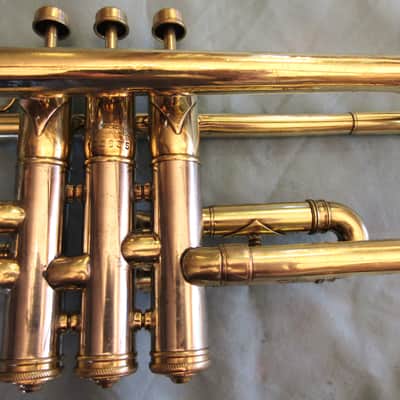 1929 Holton Llewellyn Model pro trumpet, past valve job, fantastic player, VGC image 10