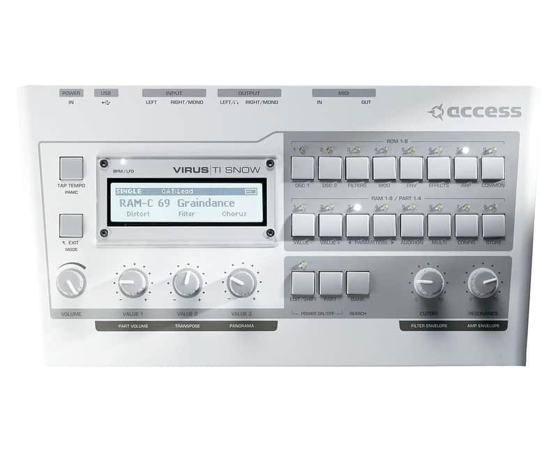 Access Virus TI Snow Desktop Digital Synthesizer image 1