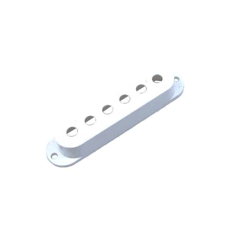 Solo Pro Single Coil Pickup Covers - White---white image 1