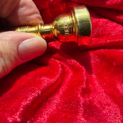 Bach 3511HCGP Gold Plated Trumpet Mouthpiece - 1-1/2C Cup2010s - Gold-Plated image 3