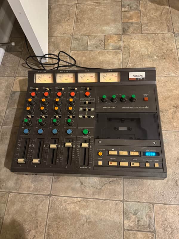 TASCAM 244 Portastudio 4-Track Cassette Recorder