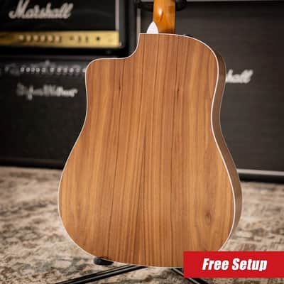 Taylor 210ce Dreadnought Acoustic/Electric Guitar with Gig Bag image 2