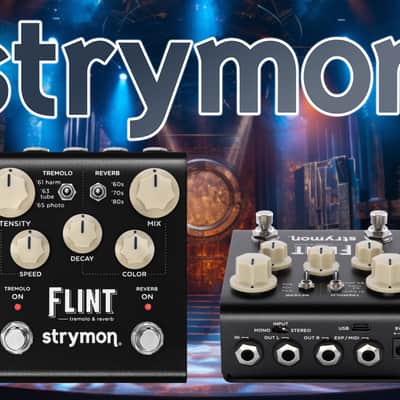 STRYMON Flint V2 - Tremolo & Reverb Pedal