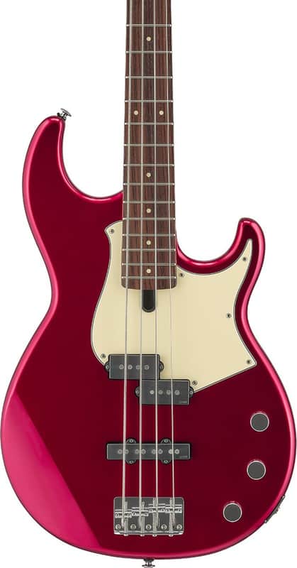 Yamaha BB434 4-String Bass Guitar, Rosewood Fingerboard, Red Metallic image 1