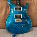 2020 PRS 35th Anniversary Custom 24 - Aquamarine 10-Top - Figured Neck - Wood Library Paisley Case