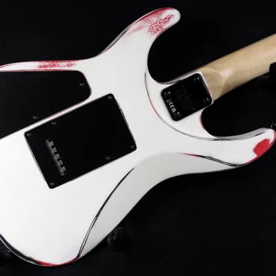 Custom Painted and Upgraded Jackson Dinky JS22 - Aged and Worn With Graphics image 19