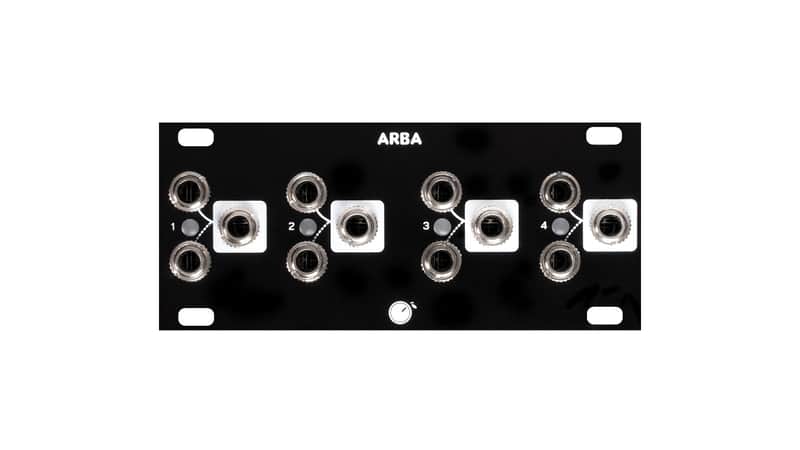 Plum Audio ARBA - 1U Quad VCA / Limiter / Soft Clipper / Distortion - Silver image 1