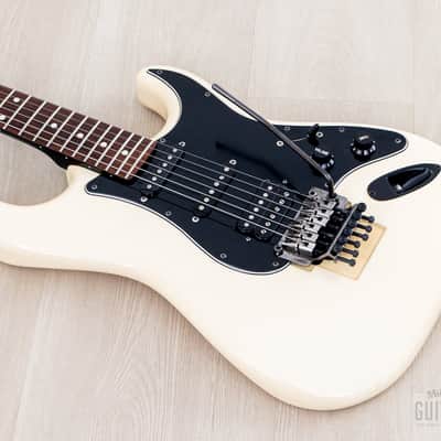 2012 Fender Stratocaster ST62-FR SSH Superstrat Vintage White w/ Floyd Rose, DiMarzio & Duncan, Japan MIJ image 10