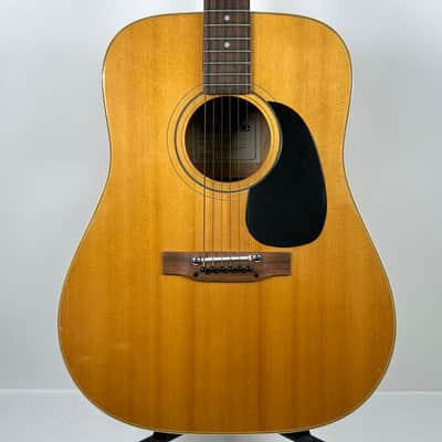 Epiphone FT-145 MPL Maple Acoustic Guitar Vintage FT145 1970s 70s Made In Japan image 2