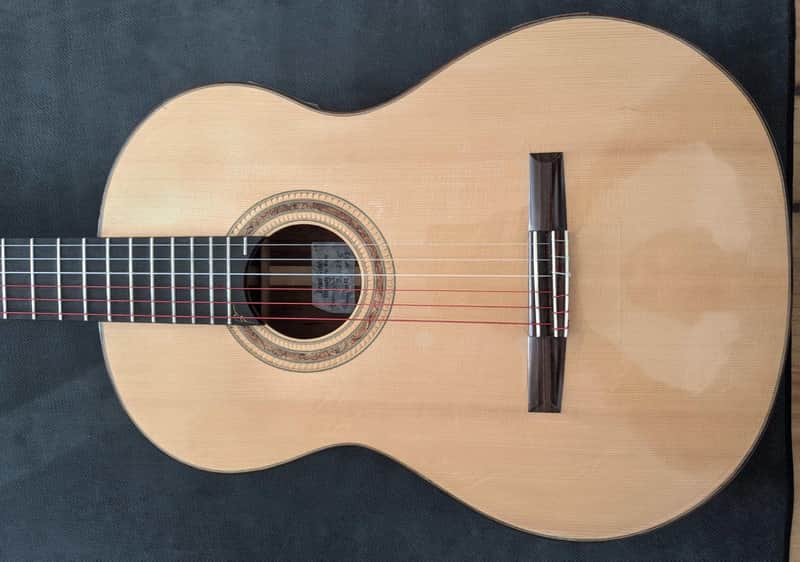 Lattice braced Spruce concert guitar by Enzo Guido (Recording Available!) image 1