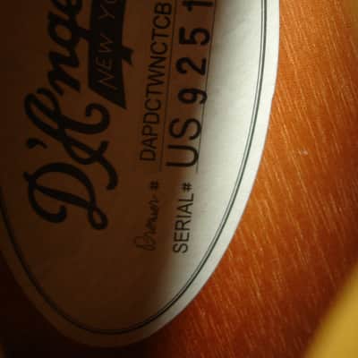 D'Angelico Premier DC DAPDCTWNCTCB Double-Cutaway | Reverb