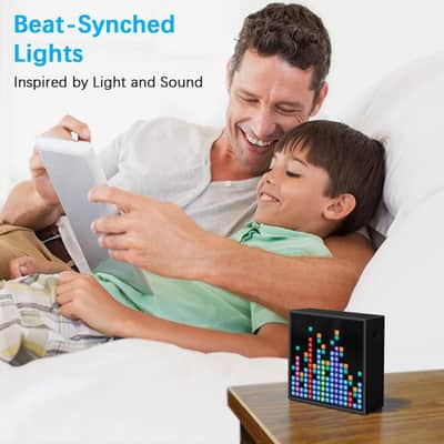 Timebox Evo Portable Bluetooth Pixel Art Speaker with  256 Programmable LED Panel image 5