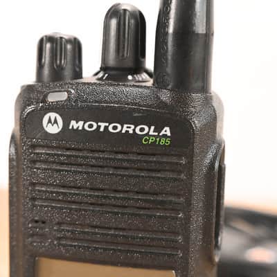 Motorola CP185 Portable Two-Way Radio with PMLN5228A Charger CG01WGE image 4