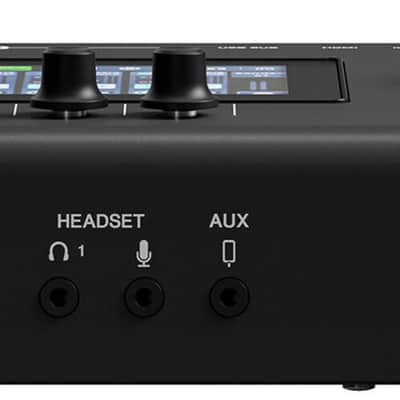 Yamaha URX44V USB-C Audio/Video Interface, Black image 4