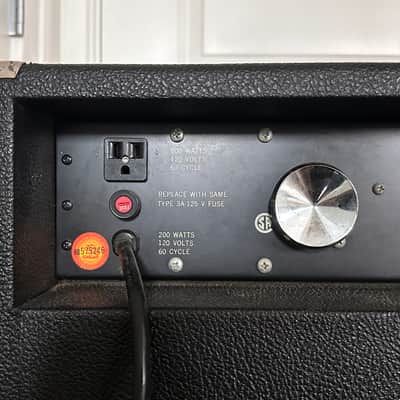 70s 1x15" Acoustic Control Corp 136 Combo for Bass or Guitar Solid State (With Cover) image 4