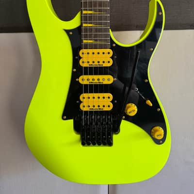 2012 Ibanez RG1XXV 5th Anniversary Fluorescent Yellow with Hardcase image 6