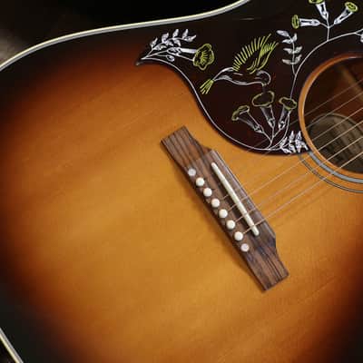 Lefty Minty! 2024 Gibson Hummingbird Dreadnought Acoustic Guitar Dark Sunburst + OHSC image 4