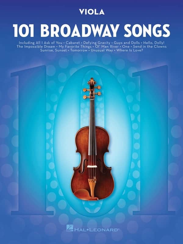 101 Broadway Songs For Viola image 1