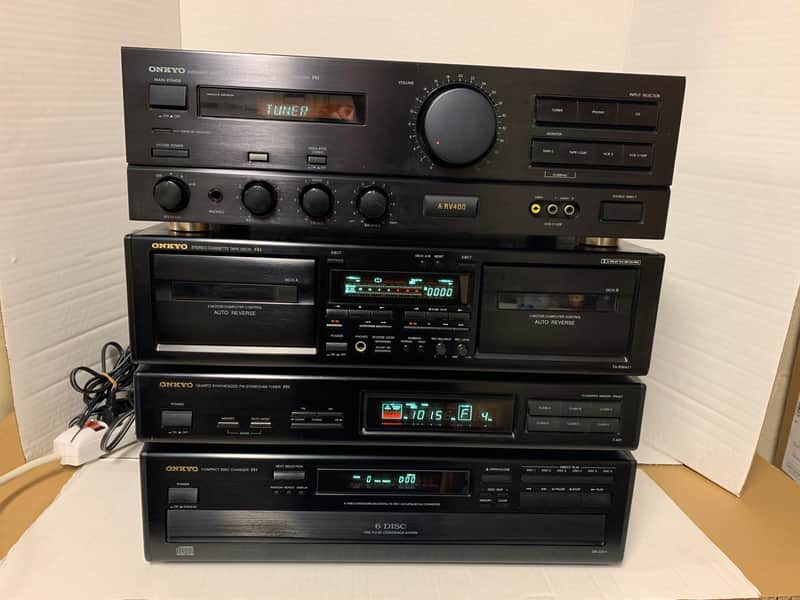 Onkyo R1 Stereo Component  System - Receiver, CD Player, Cassette Deck, Tuner  r image 1