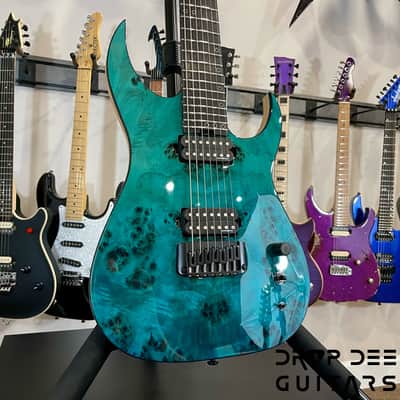 Schecter Keith Merrow KM-7 MK-III Artist L 7-String Electric Guitar-Lagoon Fade image 3