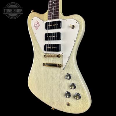 Used 2003 Gibson Custom Shop Non-Reverse Firebird TV White w/Case TSU24187 image 3
