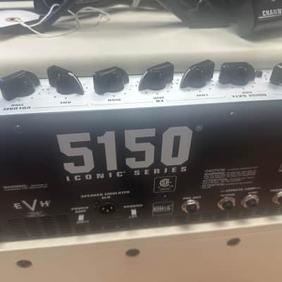 EVH 5150 Iconic Series 40-watt 1 x 12-inch Tube Combo Amp - Ivory image 4