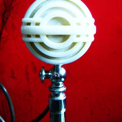 Vintage 1960's Kent M-20 crystal bullet microphone High Z Harp w cable & box Olson Lafayette Aiwa Philmore image 4