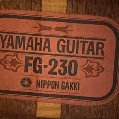 Yamaha FG-230 12-String 1968 - 1972 - Natural image 7