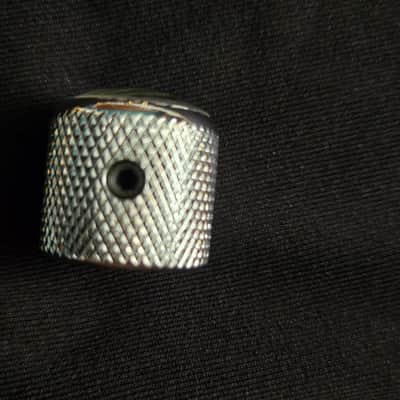 NEW Chrome with abalone guitar knob image 2