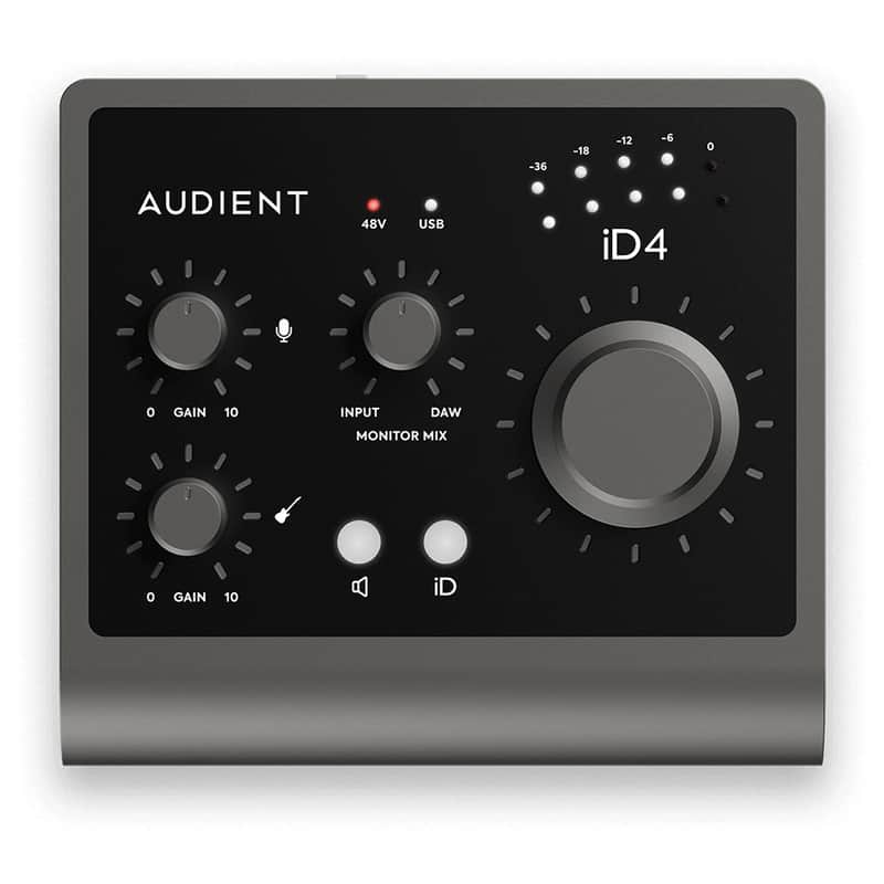 Audient iD4 MKII Desktop 2-in/2-out USB-C Audio Recording Interface image 1