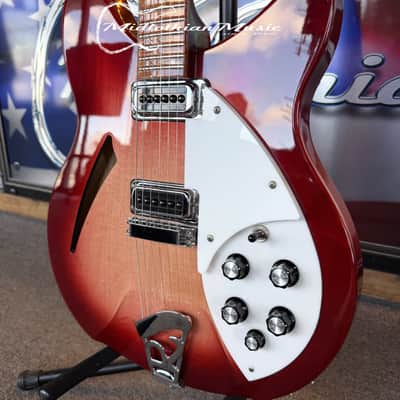 Rickenbacker 330 6-String Electric Guitar - 1997! w/Original Case Fireglo USED image 17
