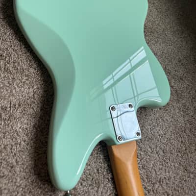 Fender Vintera '60s (Mastery and Lollar upgrades w case) Jaguar Modified HH with Pau Ferro Fretboard 2019 - 2023 - Surf Green image 6