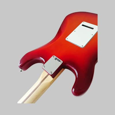 Fender Standard Stratocaster Plus Top with Maple Fretboard - 2015 - Cherry Burst image 11