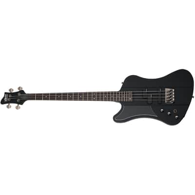 Schecter Sixx Bass Satin Black SBK LH Electric Bass Left Handed image 1