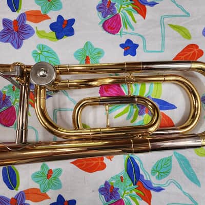 Yamaha YSL 448G F TRIGGER TROMBONE NICE image 5