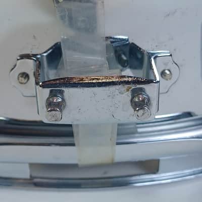 Yamaha 4x13"Steel Shell Piccolo Snare Drum Chrome Triple-Flange Rim 8Lug+Muffler image 4