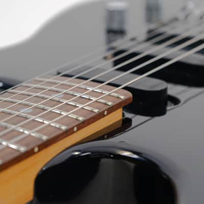 80’s MIJ B.C. Rich ST-III 3 Black w/ Gotoh Locking Tremolo, HSS Pickups, Discrete Switching, Padded Gigbag image 8