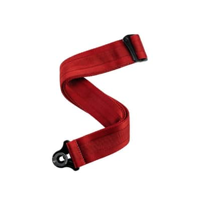 PLANET WAVES 50BAL11 Auto Lock Gitarrengurt (50mm) blood red image 1