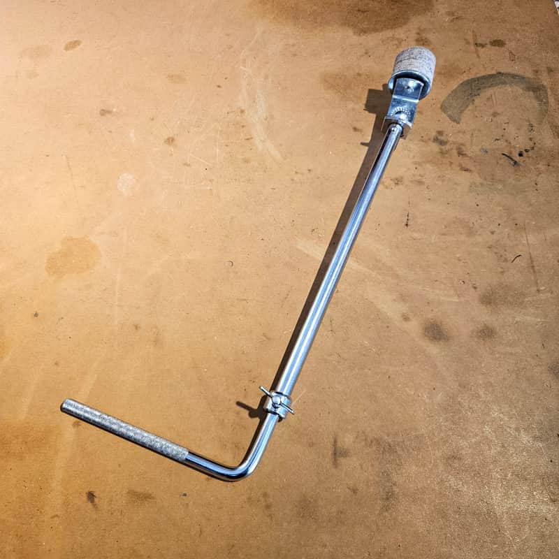 Gretsch Bass Drum Mounted Cymbal Arm - Telescoping L Arm 1960s image 1