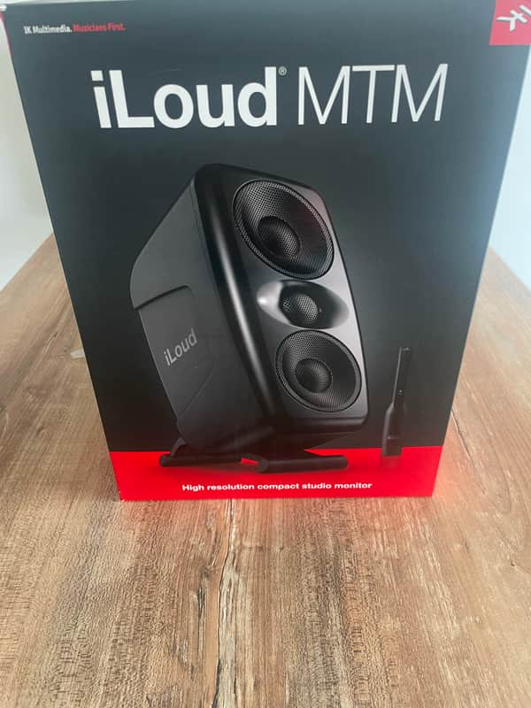 IK Multimedia iLoud MTM MkII Active Studio Monitor - Single 2024 - Present - Black image 1