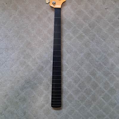 Allparts Fretless Jazz Bass Neck with Hipshot tuners image 1