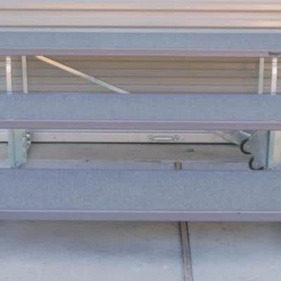 Wenger 6' x 18" Tourmaster 3 Step Grey Choral Choir Riser - 10 Avail - CAN SHIP! image 1