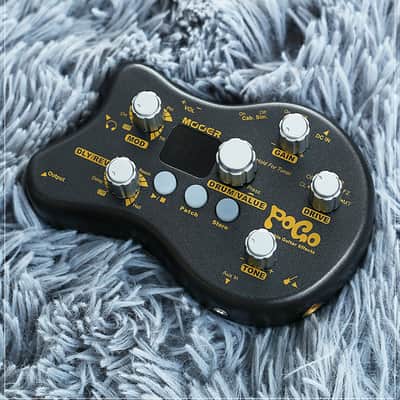 Mooer Pogo Multi-Effects Pedal Processor 5 Effect Types 40 Drum Rhythms Tuning Free Shipment,price include the import duty for US buyer image 4