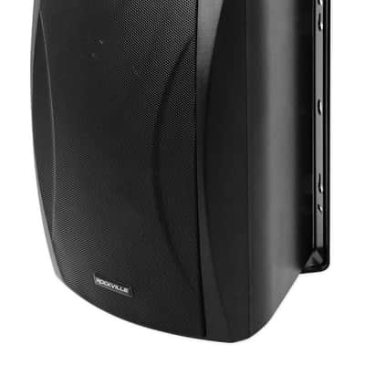 Rockville BLUAMP 150 Stereo Bluetooth Amplifier Receiver+2) Black Patio Speakers image 19
