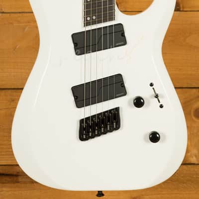 Jackson Pro Series Dinky DK Modern HT6 MS - Ebony - Snow White image 1