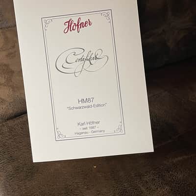 Höfner ( Hofner ) HM87-SE-0 - incl. Case - Classical Guitar - Made in Germany image 18
