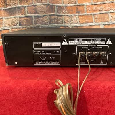 Kenwood KT-57 Stereo Tuner image 8